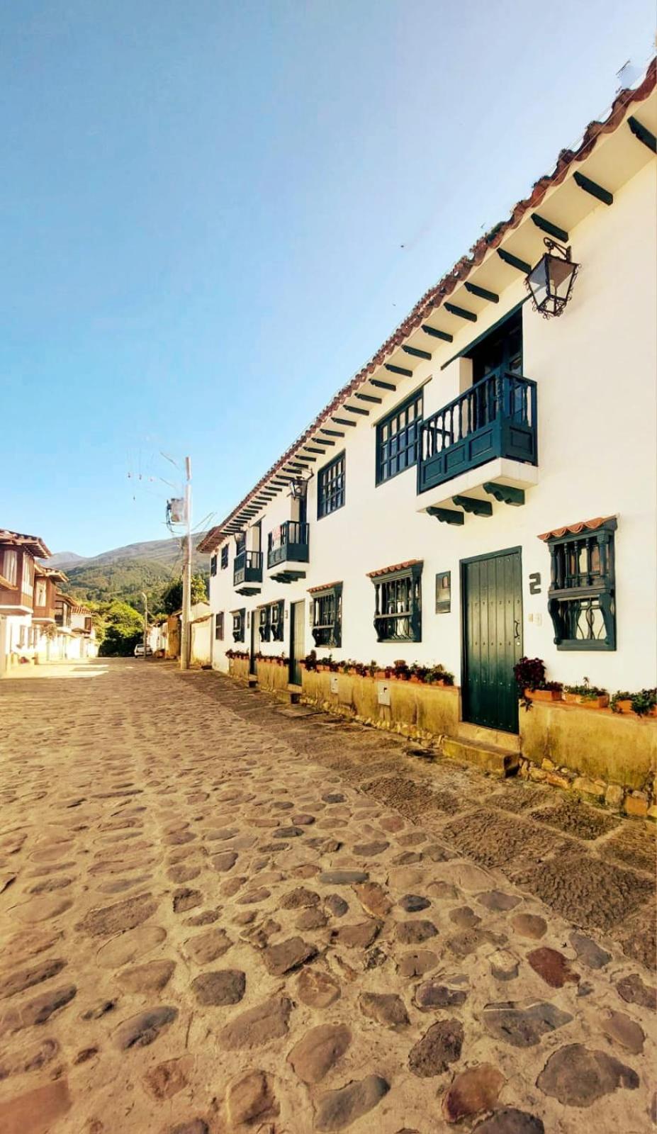 Blue Apartasuit Villa de Leyva Exterior foto